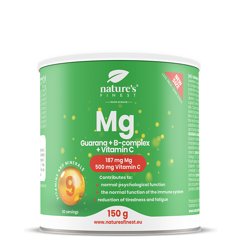 Magnesium + Guarana + B-complex + Vitamin C